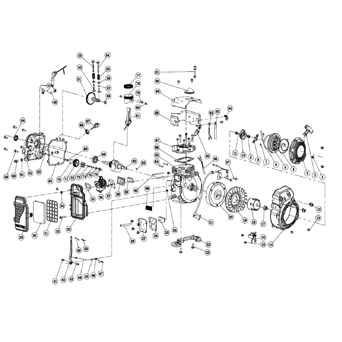 Генератор бензиновый ЗЭСБ-800