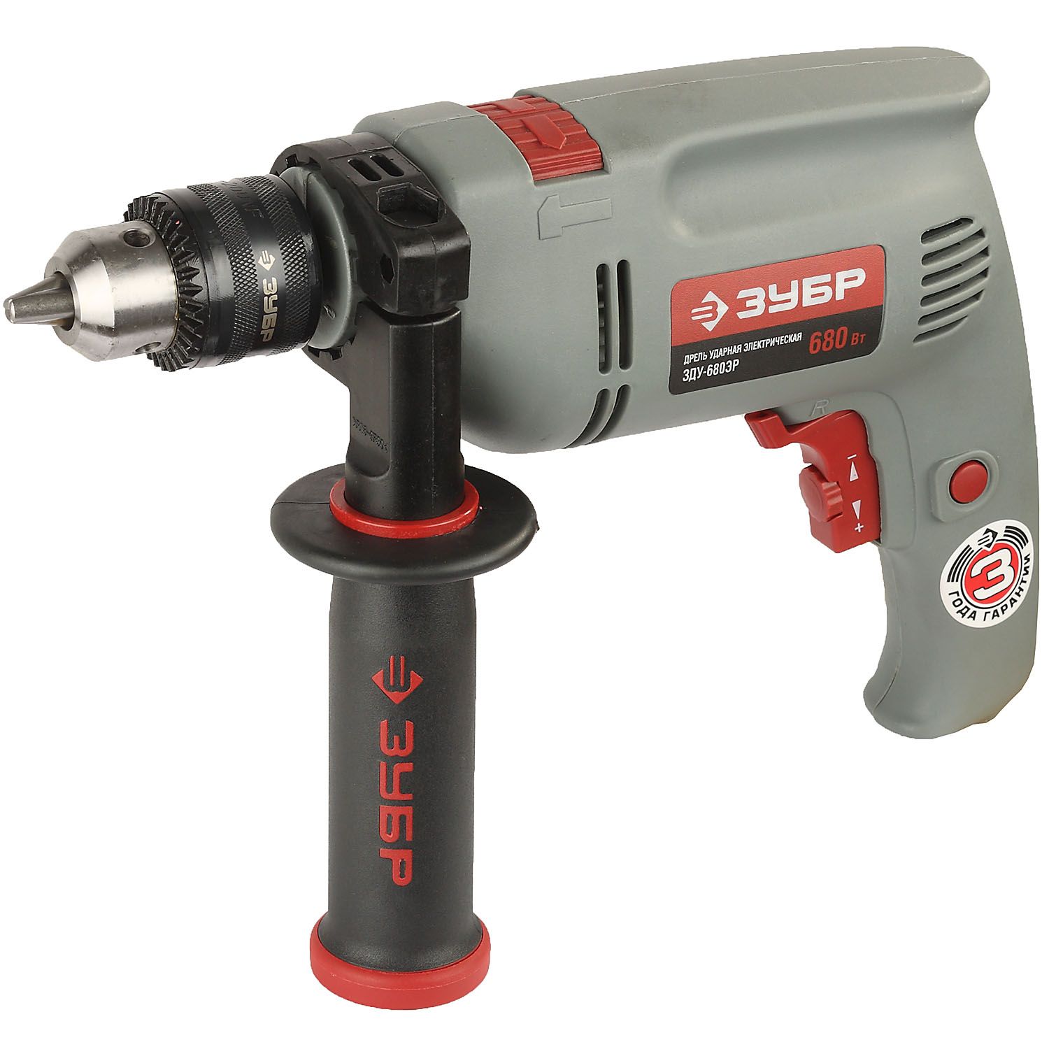Дрель ударная ЗДУ-680ЭР