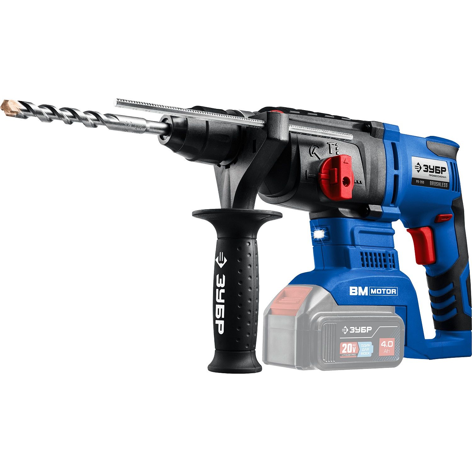 Бесщеточный перфоратор, без АКБ, в коробке PB-260