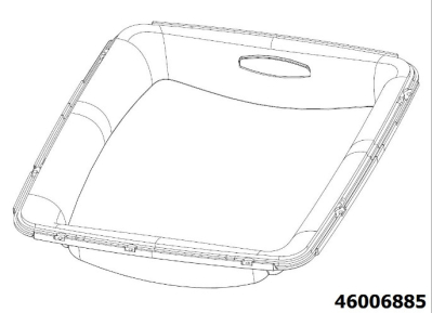 Рамка загрузочного люка