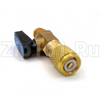 Переходник с краном CBFF-1CBFF-1 (1/4SAE F * 1/4 SAE M)