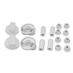 Ручка плиты БЕЛАЯ универсальная комплект 4шт MADE IN SPAIN 43CU511